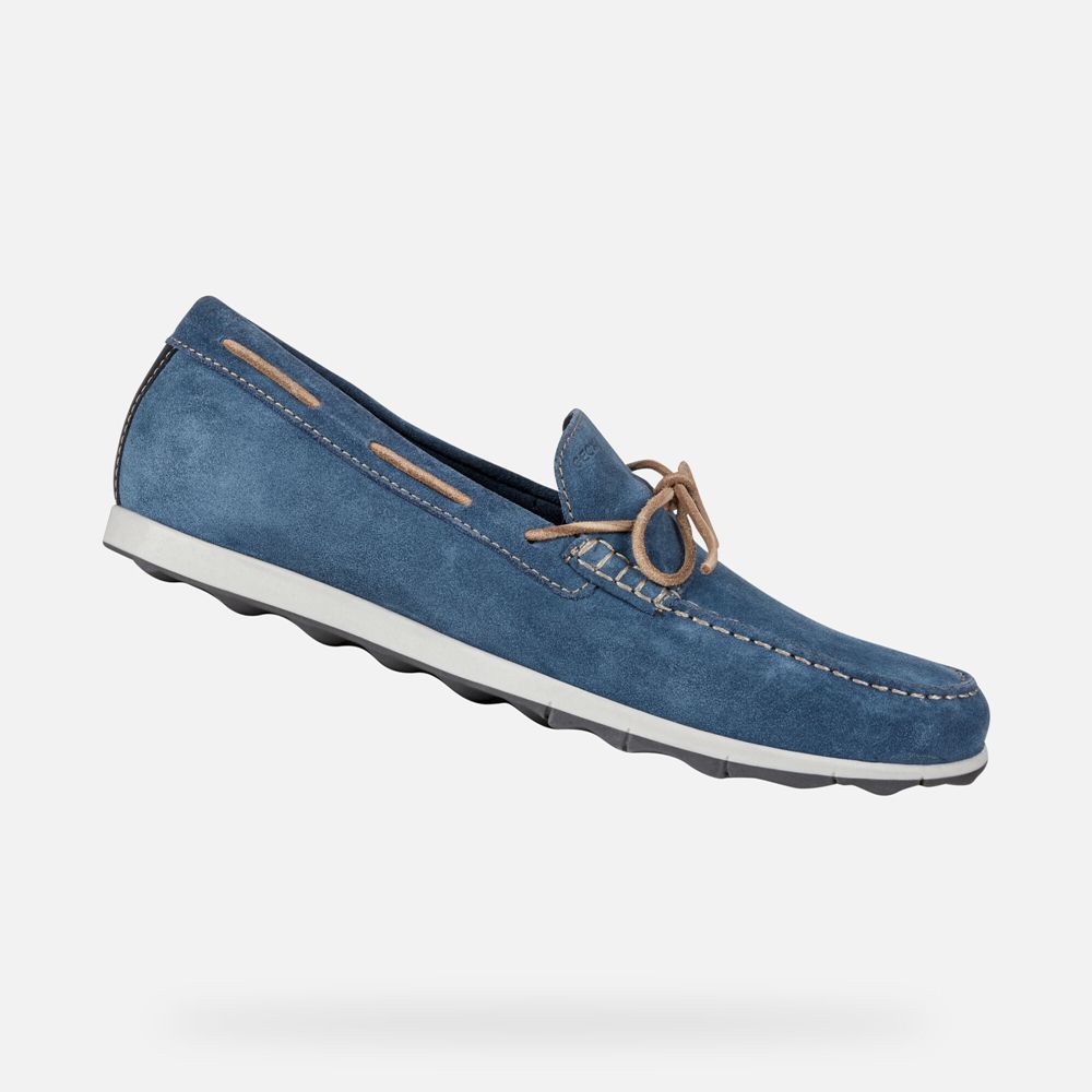 Mocassin Geox Calarossa - Bleu - Homme 854721-WEM